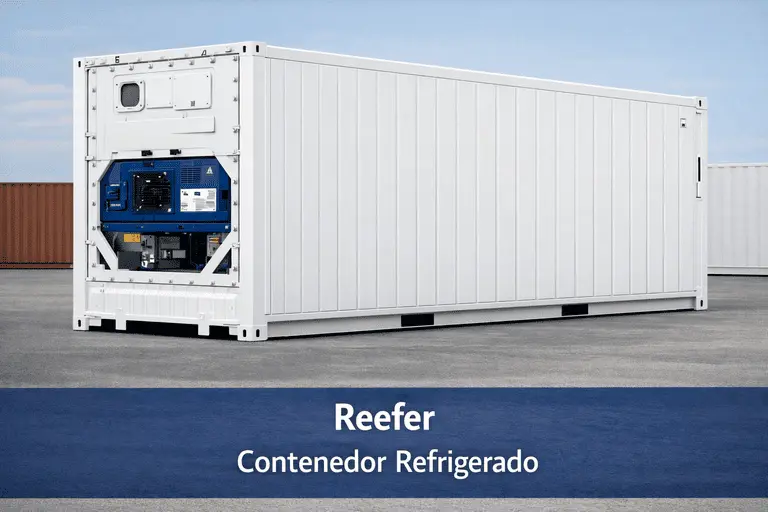Contenedor Reefer refrigerado