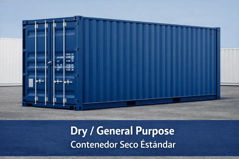 Contenedor Dry seco estándar